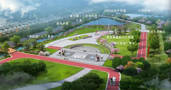 這里的CORS測量標志建成!