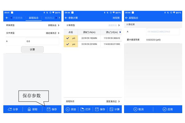 關于RTK高程擬合模型，主要有這3種